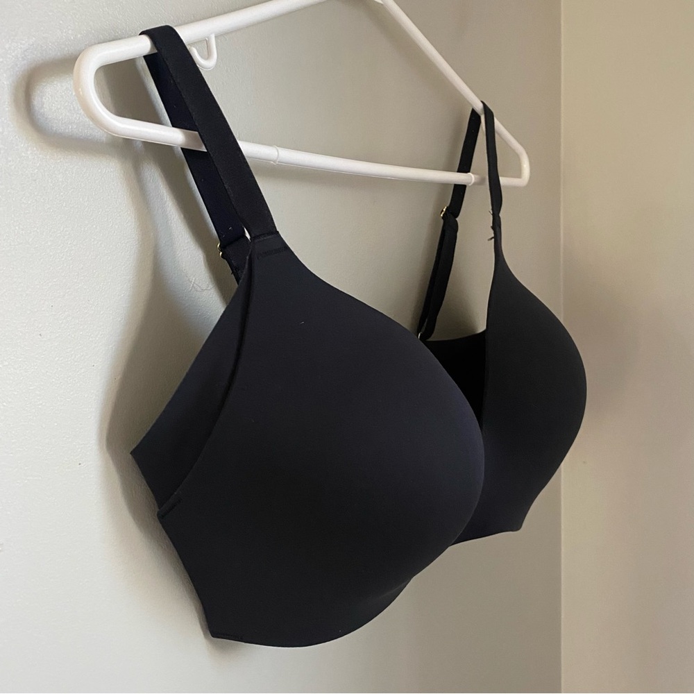 Knix WingWoman Contour Wireless Bra Black Size 6 32DD 32E 32DDD 34DD - Picture 4 of 12